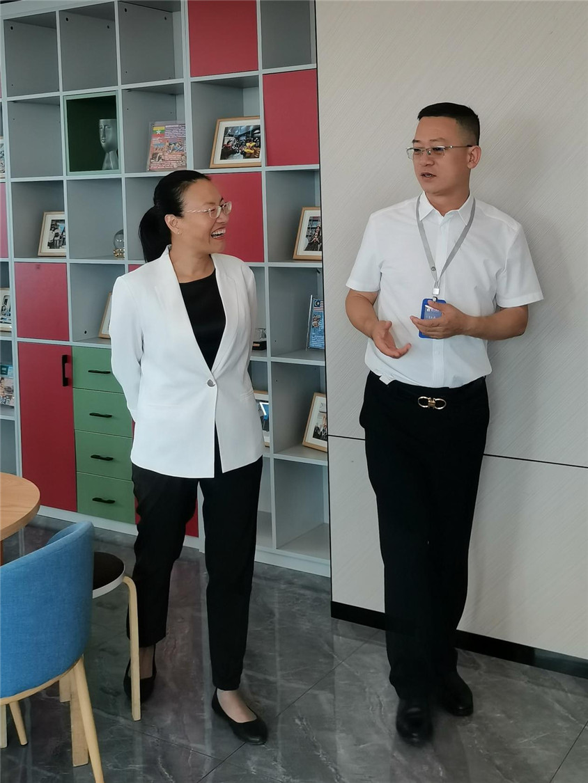 区向导莅临指导，相助助力自贸港